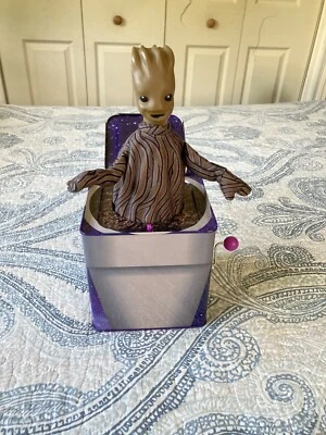 Bif Bang Pow! Guardians of The Galaxy Classic Groot Jack in The Box Figure - Image 1 of 4