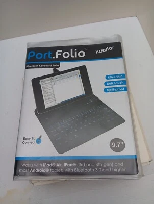 iWerkz Port.Folio Bluetooth Keyboard Folio - Image 1 of 4
