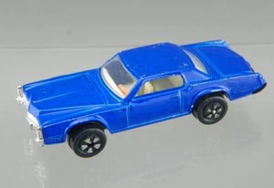 Vintage 1980's Playart Diecast 1/64 Dark Blue Cadillac Eldorado Hong Kong RARE - Picture 1 of 6