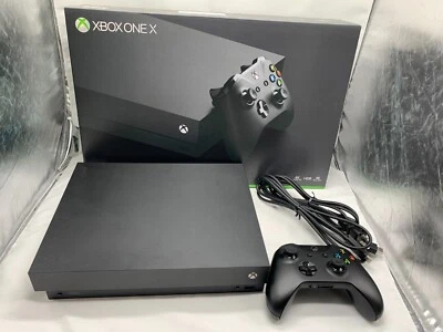 Microsoft Xbox One X 1TB Console Controller  charger In Box Exc - Image 1 of 4