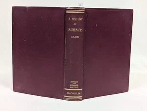 Antique 1922 HC ~ A History of Mathematics ~ Florian Cajori ~ Cal Berkeley - Picture 1 of 8