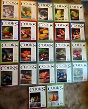COOK'S ILLUSTRATED - Twenty-Two (22) Issues from 2004-2017 - Lot #2