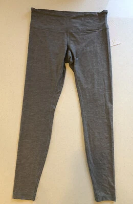 Pantalón Lululemon Wunder III jaspeado gris plata Luon HSL talla 10 Foto 1 de 4