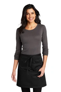 Port Authority Easy Care Half Bistro Apron with Stain Release A706 - Picture 1 of 2