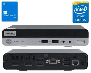HP ProDesk 400 G4 micro PC i5-8500T 8/16/32GB 0/240/480/960GB Windows 11 Pro - Afbeelding 1 van 22