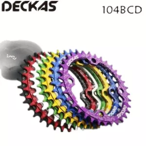 Bicicleta de montaña MTB 104BCD 32T-52T bielas anchas estrechas cubiertas dentales - Imagen 1 de 9