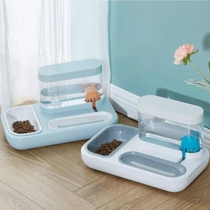 Automatic Pet Water Dispenser 1.5L Transparent Siphon Bowl,Food-Grade Material - Picture 1 of 8