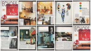 ECHOES FALL 1998 MODERN HOMES DANISH BANGS RORIMER WEHO NOHO ATOMIC RANCH HTF - Picture 1 of 5