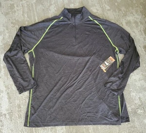 NEW NWT Foundry Big & Tall 3XLT Mens Active Division Shirt DARK GRAY Long Sleeve - Picture 1 of 5