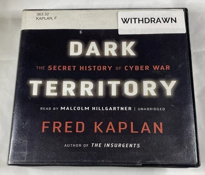 Dark Territory Fred Kaplan 7 CDs Audiobook Ex Library - Image 1 of 4