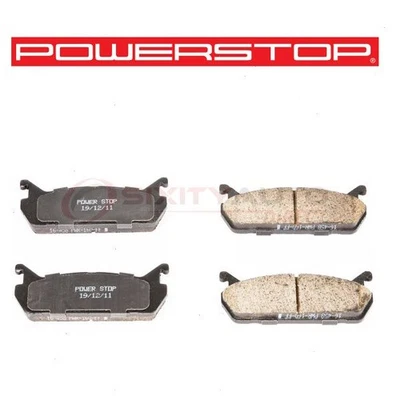PowerStop Rear Disc Brake Pad Set for 1991-1996 Ford Escort - Braking dc Foto 1 de 4