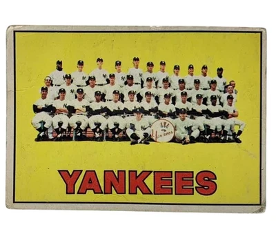 #131 New York Yankees 1967 O-Pee-Chee Baseball Card - Image 1 of 2