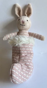JELLYCAT Shimmer Pink Stocking Bunny Plush BRAND NEW  NWT - Picture 1 of 5