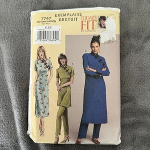 Vogue 7747 Sewing Pattern Sandra Betzina Tunic Dress Pants Size 38-43 Uncut - Picture 1 of 8