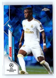 2019-20 Topps Chrome UCL Sapphire Edition Vinicius Junior #33 Real Madrid - Picture 1 of 2
