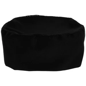 2er Pack schwarze Kochmütze Kind Herren und Damen Netz Gebäck - Bild 1 von 12