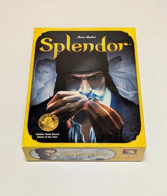 SPLENDOR Board Game Marc Andre UPGRADED Tokens - Metal Coins, 3D Gems, Cloth Bag - Image 1 of 2