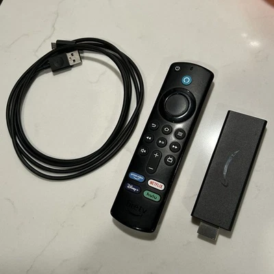 Amazon Fire TV Stick Streaming Media Device Black S3L46N 3rd Generation w/Remote - Image 1 of 2