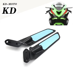 For Kawasaki Ninja 636 ZX-6R 2019-2024 Motorcycle Rear View Mirrors New 2025 - Picture 1 of 14