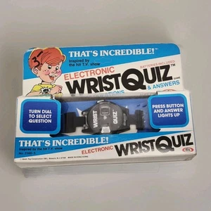 VTG Thats Incredible 1981 Electronic Wrist Quiz Watch Ideal Toy Co No. 2148-5 - Picture 1 of 12