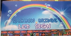 Animated LED Massage Sign    . 18" X 10"  - Picture 1 of 4