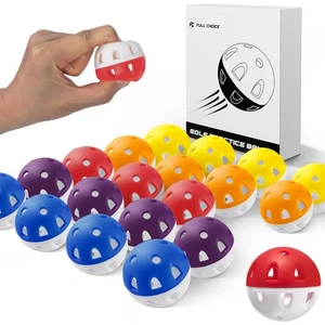 Paquete de 20 pelotas de golf de práctica pelotas de entrenamiento de vuelo limitado de alta visibilidad... - Imagen 1 de 7