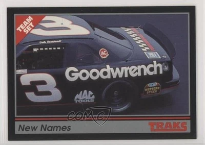 1992 Traks Team Sets Dale Earnhardt New Names #19 HOF - Image 1 of 2
