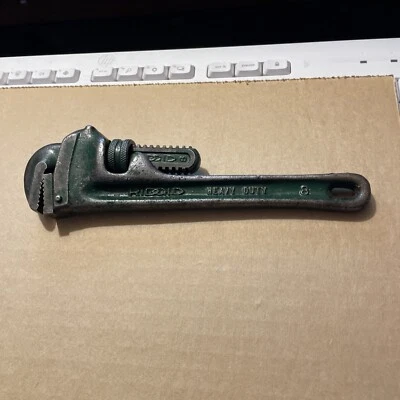 RIDGID RIDGE TOOL CO. 7"  PIPE WRENCH USA 🇺🇸 VINTAGE - Image 1 of 4