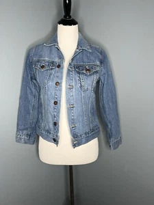 Lucky Brand Denim Jacket Classic Style Size XS - Picture 1 of 6