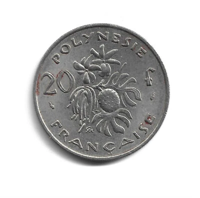 World Coins - French Polynesia 20 Francs 1975 Coin KM# 9 - Image 1 of 3