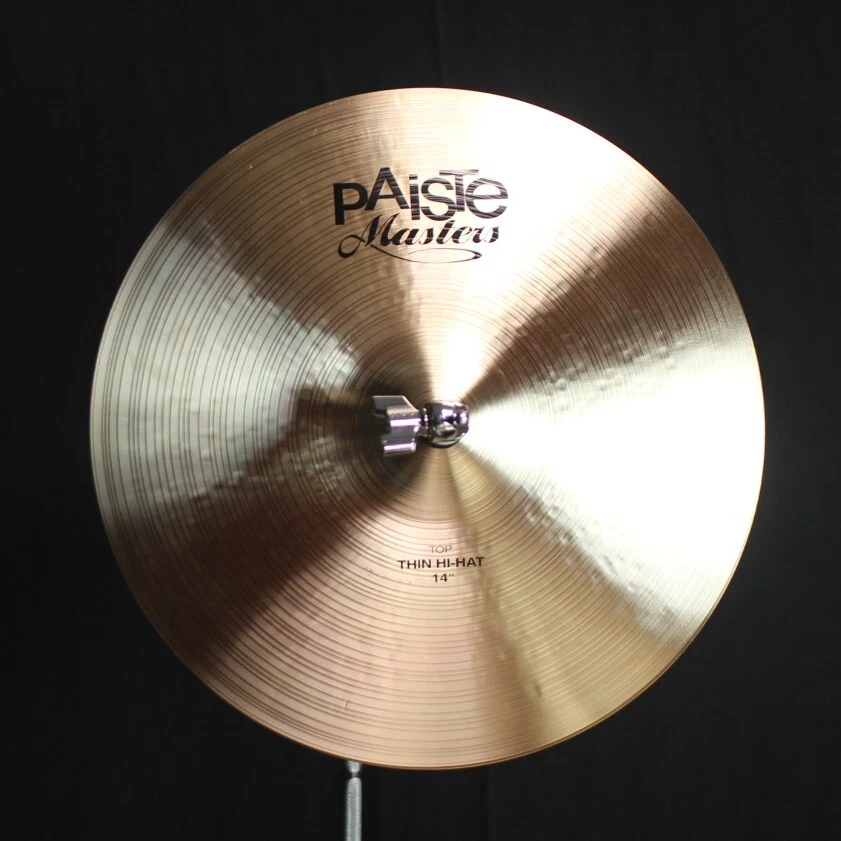 Paiste 14" Masters Thin Hi Hats - 640g/829g (video demostración) Foto 1 de 1