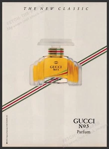 Gucci 1980s Print Advertisement 1985 No. 3 "The New Classic" (Not the product) - Picture 1 of 1