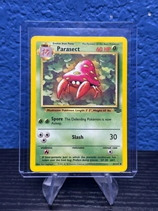 1999 Parasect 41/64 (Unlimited) Uncommon Pokemon Jungle Light Play - Picture 1 of 6