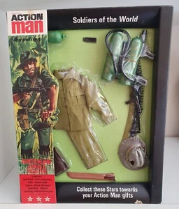 Gi Joe vintage 1964-73 Action Man SOTW Jungle Fighter Ultra Rare! Highgrade! - Picture 1 of 8