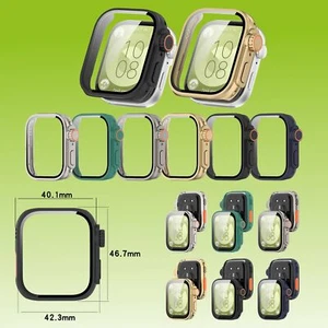 Do Huawei Watch Fit 3 Plastikowe etui na zegarek Case + H9 Ochrona Twarde szkło - Zdjęcie 1 z 7