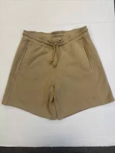 adidas Women's ALL SZN Fleece Shorts Beige Tone Size L NWT - Picture 1 of 3