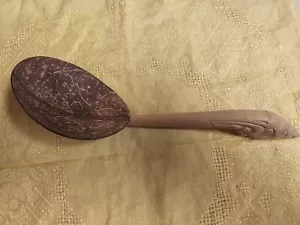Servierlöffel - Soßenlöffel aus Kokosnuss Handgefertigt/Handarbeit - Bild 1 von 9
