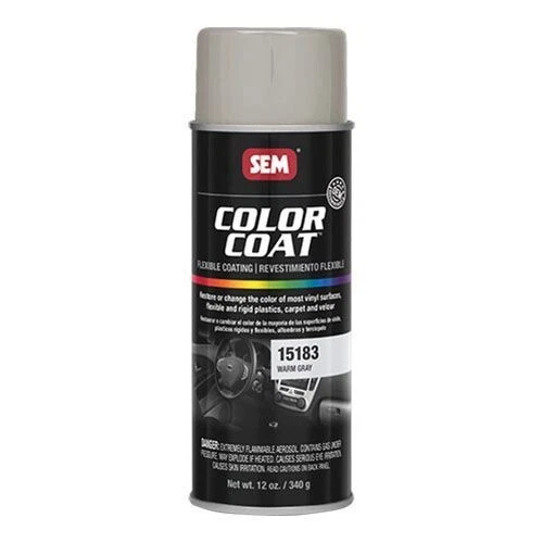 Pintura automática en aerosol de vinilo gris cálido SEM 15183 Color Coat 12 oz. SEM 15183 Foto 1 de 1
