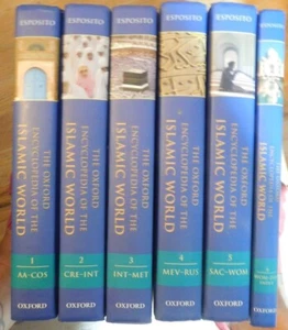 The Oxford Encyclopedia of the Islamic World 6 vol set - Picture 1 of 2