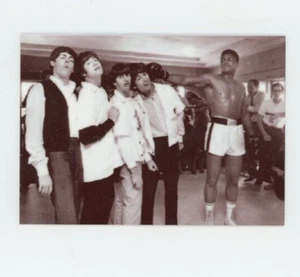Muhammad Ali with the Beatles METAL trading card - - Picture 1 of 1