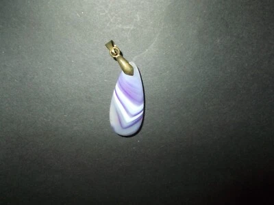 Hermoso colgante de ónix y collar de 18"!  1 3/8" X 3/8" ¡ENVÍO GRATUITO EN ESTADOS UNIDOS! Foto 1 de 3