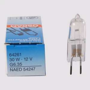 OSRAM Halogen Lamp 64261 12V30W G6.35 Leica Microscope Bulb Medical Light Bulb - Picture 1 of 2