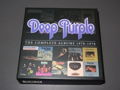 DEEP PURPLE - COMPLETE ALBUMS 1970-1976 / EU 10-CD-BOX-SET 2013 (MINT-) - Bild 1 von 4