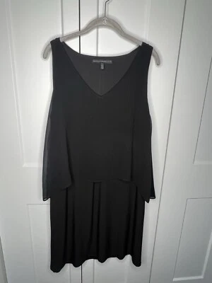 White House Black Market Shift Chiffon Cocktail Dress women's size large - Image 1 of 4