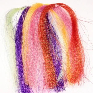 30Colors Crystal Flash Holographic Tinsel Flashabou Sparkle Fly Tying Materials - Picture 1 of 43