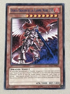 Horus the Black Flame Dragon LV8 (Blue) (FRENCH) DL17-EN002 FR002 Promo Yugioh - Picture 1 of 6