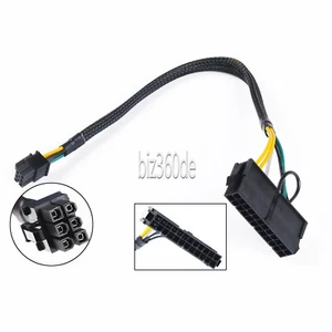 24 Pin to 6 Pin ATX PSU Netzteil Adapte for Dell OptiPlex and More MB - Bild 1 von 8