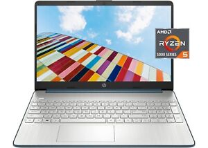 NEW HP 15.6" FHD Laptop AMD Ryzen 5 Processor 256GB SSD 8GB RAM Windows 11