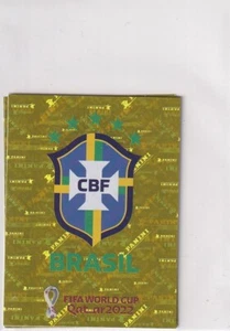 Panini Qatar World Cup Sticker 2022 No. BRA 2 Brazil Logo - Picture 1 of 1