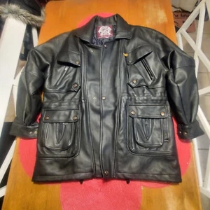 Beautiful Italy Moda original Luxury Leather Garmet XL - Picture 1 of 8